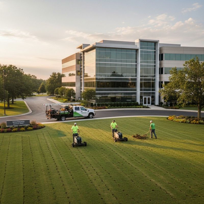 Commercial Lawn Mowing detail