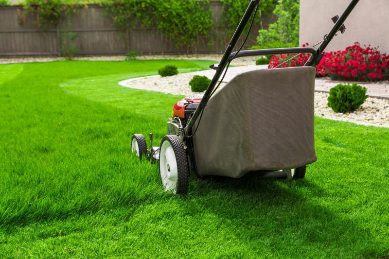 Mowing Equipment in Use
